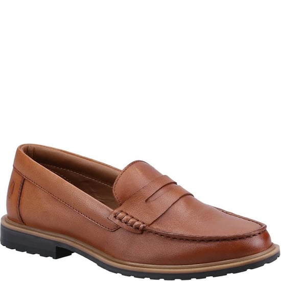 Hush Puppies Damen/Damen Verity Leder Freizeitschuhe (Tan) - Image 1