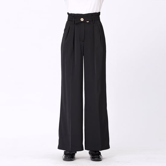 Gerade Hose mit Bundfalten - Image 1