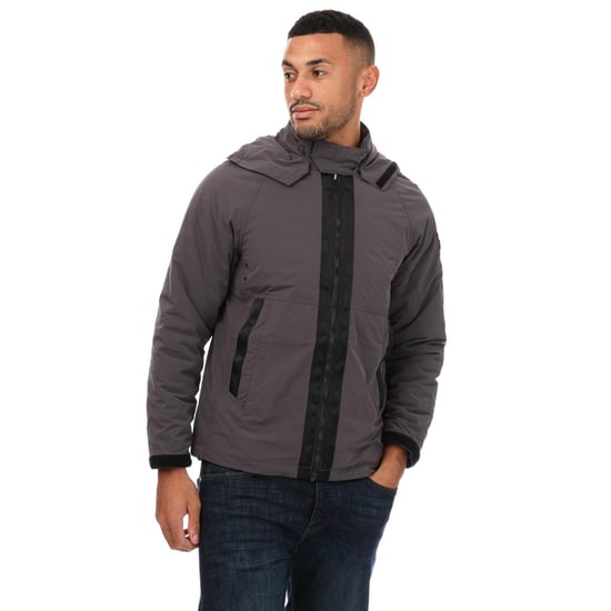 Men's Weekend Offender Vienna Nylon Jacket in Grey
