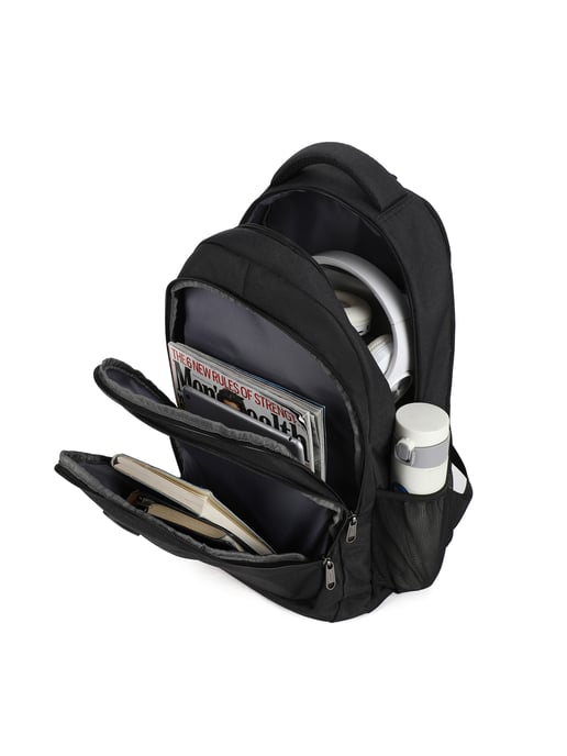 Aoking Rucksack Unisex BLACK - Image 5