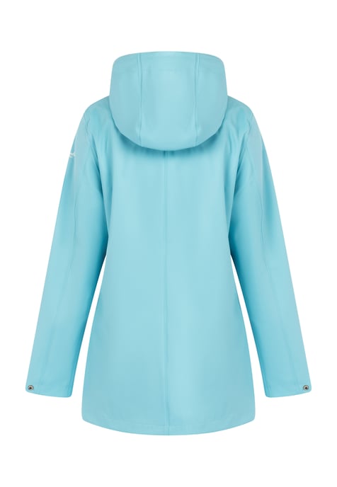 Schmuddelwedda Regenjacke Damen DUNKELAQUA-280 - Image 4