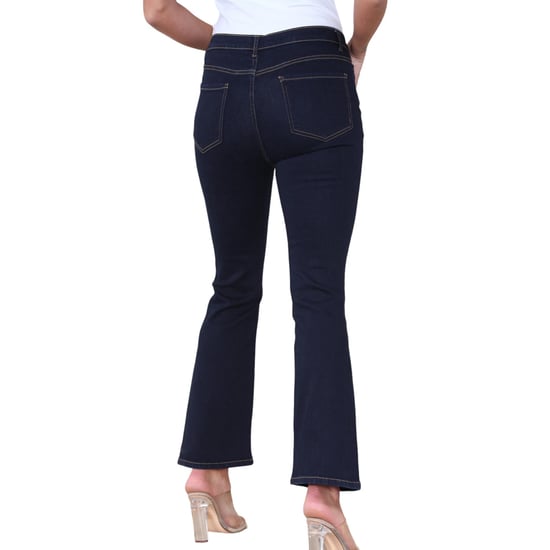 Magic Shaping hoch taillierte Slim Flare Leg Jeans für Damen in Indigo - Image 2