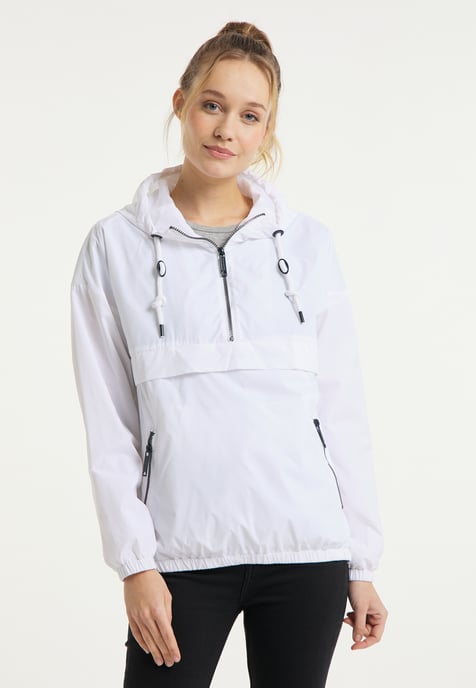 Dreimaster Schlupfjacke Damen weiss - Image 3