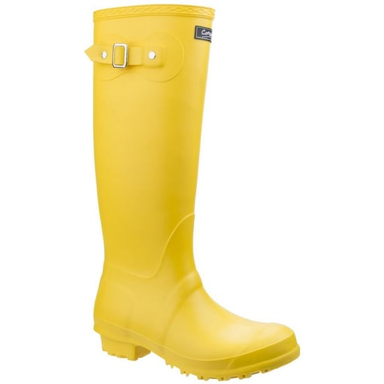 Cotswold Sandringham Buckle-Up Damen-Wellington-Stiefel (gelb) - Image 1