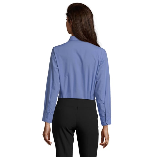 SOLS - "Executive" Bluse für Damen - Business Langärmlig (Mittelblau) - Image 2