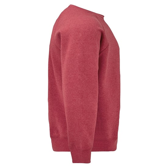 Fruit Of The Loom Herren Raglan-Ärmel Belcoro® Sweatshirt (Heather Red) - Image 3
