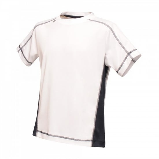 Regatta Professional - T-Shirt für Kinder (Weiß/Marineblau) - Image 1