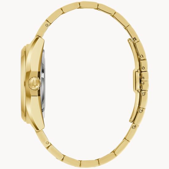 Bulova Surveyor Gold Herren Armbanduhr 97A182 - Image 2
