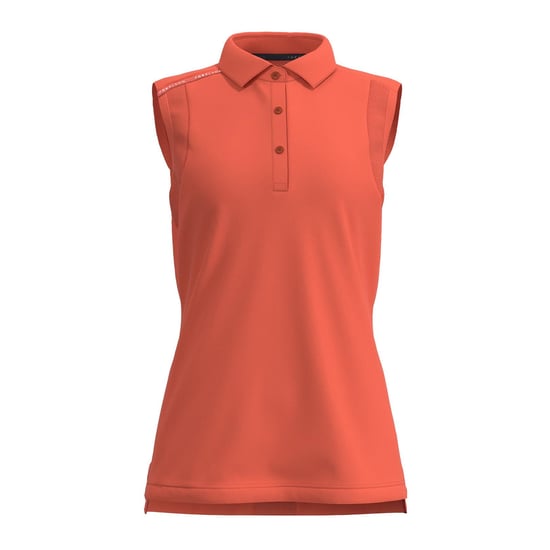 Forelson - "Stow" Poloshirt für Damen Ärmellos (Koralle) - Image 1