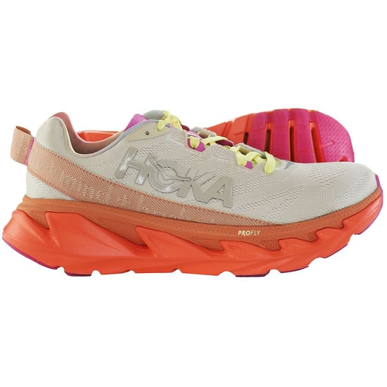 Hoka Elevon 2 Herren Beige/Orange Trainer - Image 4