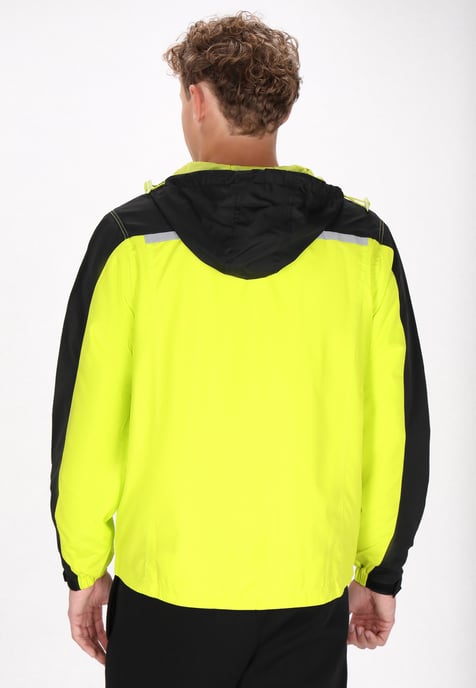 Mo Jacke Herren Limette Schwarz - Image 4