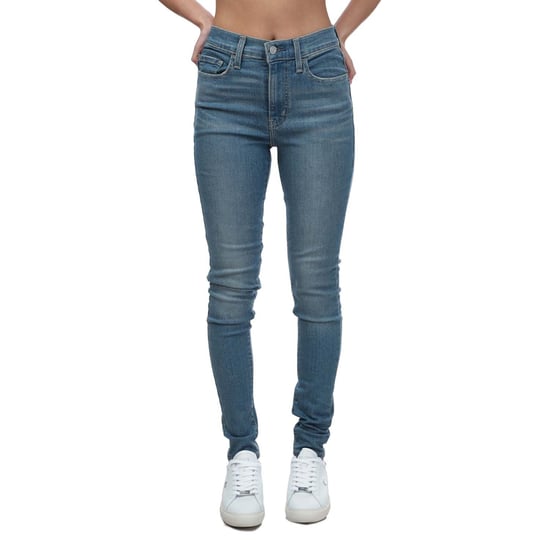 Jean 720 High Rise Super Skinny Levis Pour Femme en Bleu clair - Image 1