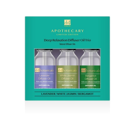 Dr Botanicals Deep Relaxation Diffuser Oil Trio 3 x 15ml