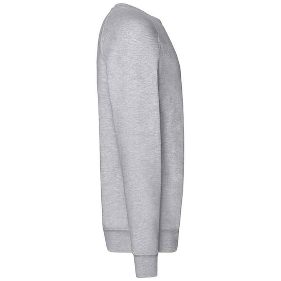 Fruit of the Loom - Sweatshirt für Herren/Damen Unisex Raglanärmel (Grau meliert) - Image 3