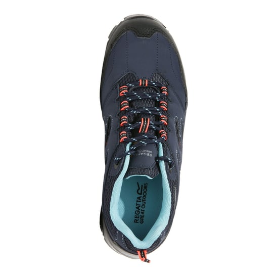 Regatta Kinder Wanderschuhe Holcombe Low (Navy/Koralle) - Image 5