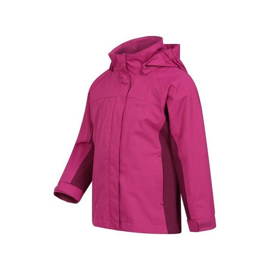 Mountain Warehouse Childrens/Kids Shelly II Wasserdichte Jacke (Berry) - Image 3