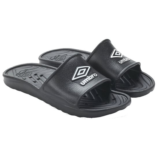 Umbro Mens Shower Sliders (Schwarz/Weiß) - Image 1