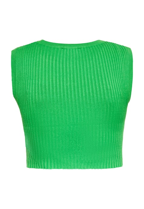 Mymo Crop-Top Damen grün - Image 4