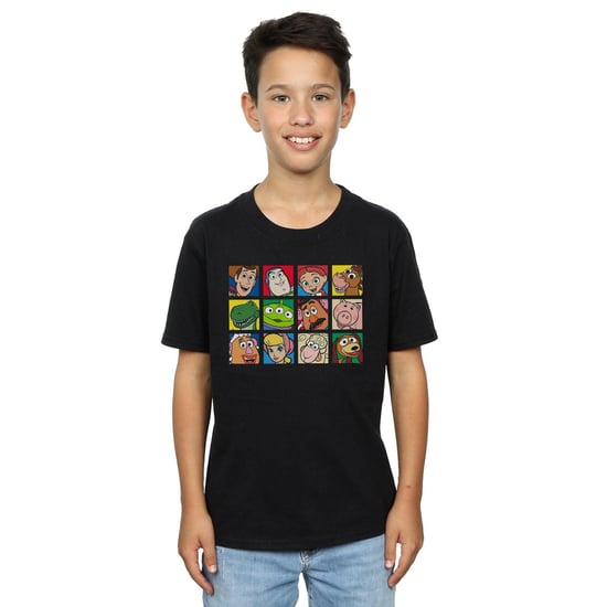 Disney - "Toy Story Character Squares" T-Shirt für Jungen (Schwarz) - Image 2