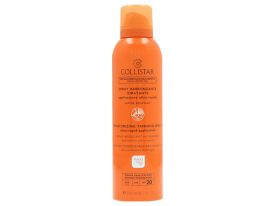 Collistar Feuchtigkeitsspendendes Bräunungsspray SPF20 200ml - Image 1