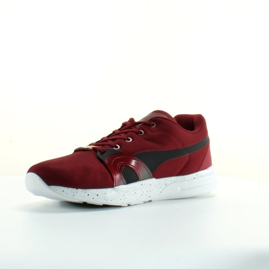Puma Trinomic XT Speckle Red Textile Mens Lace Up Trainers 359872 01