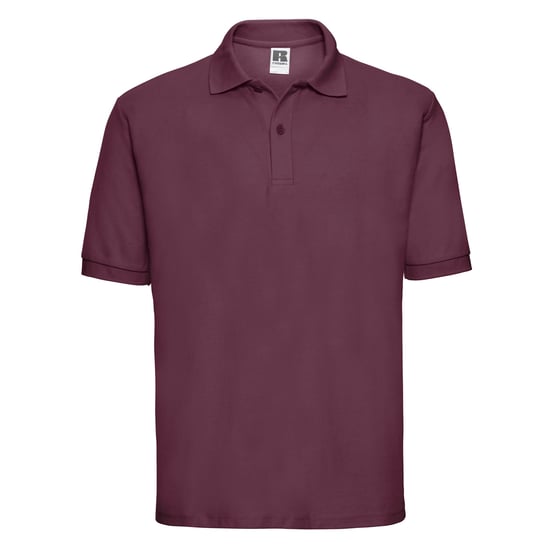 Russell - Poloshirt für Herren (Burgunderrot) - Image 1