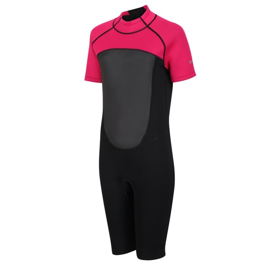 Regatta Womens/Ladies Shorty Wetsuit (Black/Dark Cerise)