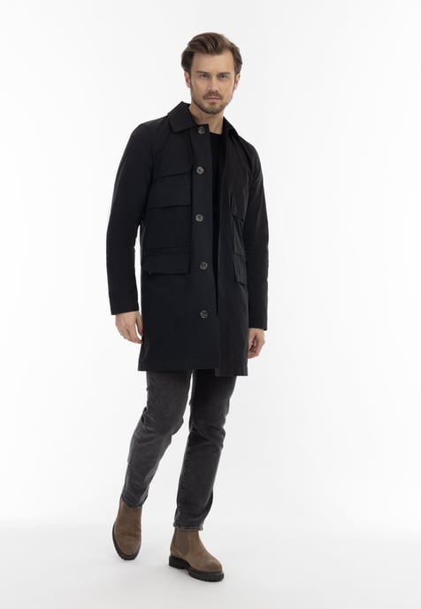 Dreimaster Jacke Herren Schwarz - Image 2