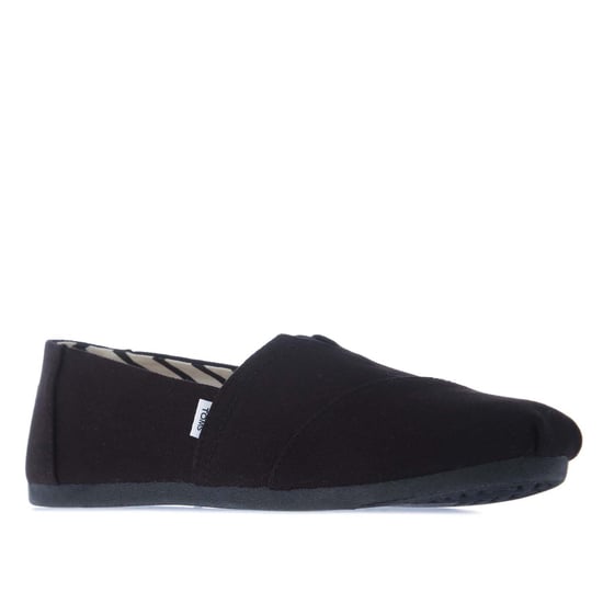 Espadrilles Alpargata toile coton recyclé Toms Pour Femme en Noir - Image 2