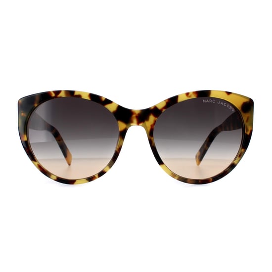 Marc Jacobs Cat Eye Womens Havana Honey Brown Gradient MARC 376/S