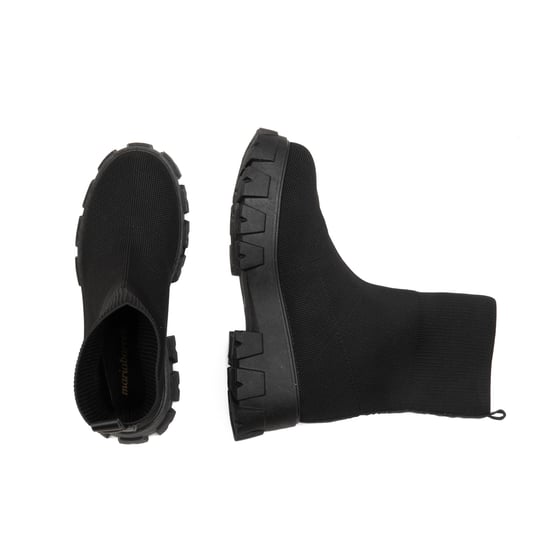 María Barceló Sock Boot in Black