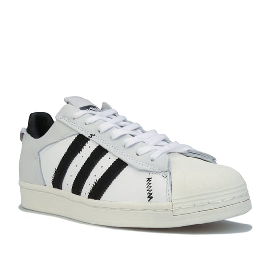 Baskets Superstar WS2 adidas Originals Pour Homme en Blanc Noir - Image 2