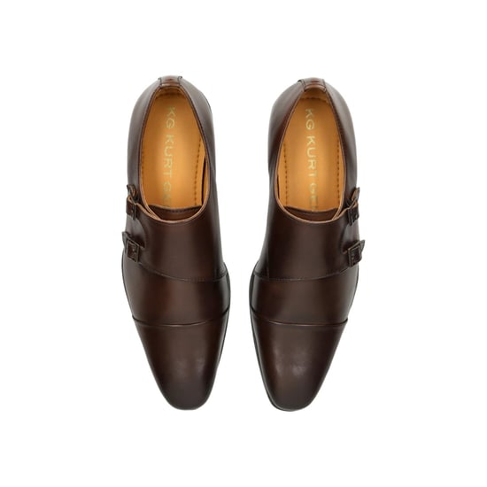 KG Kurt Geiger Leather Collins Double Monk
