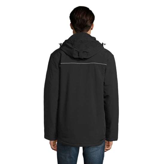 SOLS - "Rock" Softshelljacke Wattiert für Herren (Schwarz) - Image 2