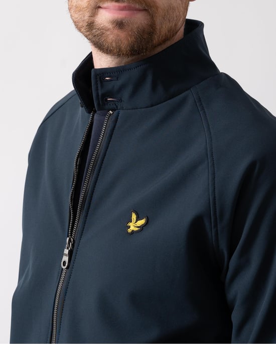 Lyle & Scott Softshell Harrington-Jacke für Herren - Image 2