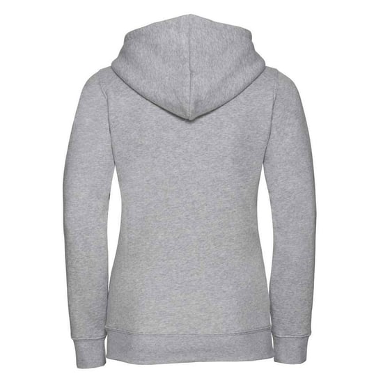 Russell - "Authentic" Kapuzenpullover Durchgehender Reißverschluss für Damen (Hellgrau) - Image 2