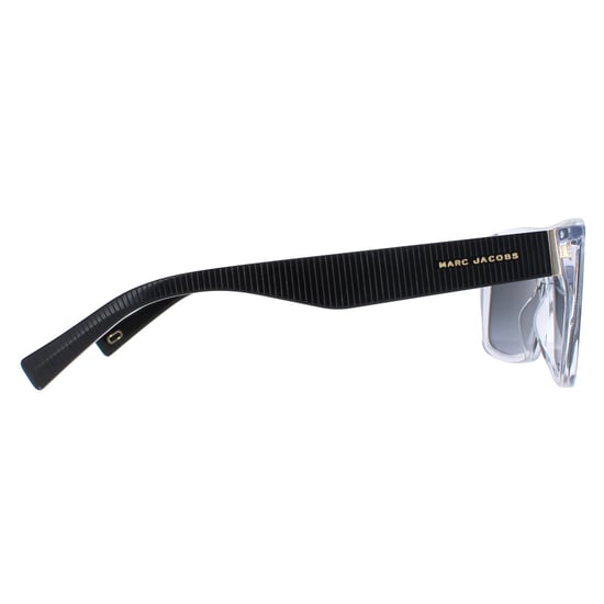 Marc Jacobs Rectangle Unisex Crystal Black Dark Grey Gradient 096/S