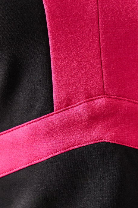 Contrast Detail Ponte Midi Dress - Image 5
