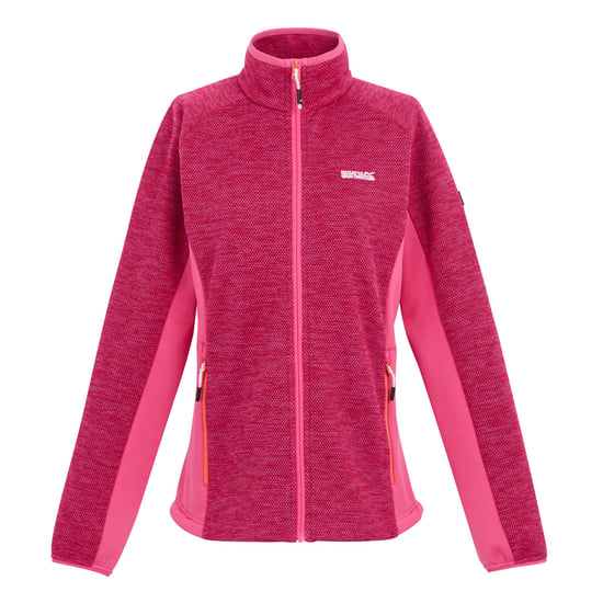 Regatta Womens/Ladies Highton IV Full Zip Fleece Jacket (Flamingo Pink)