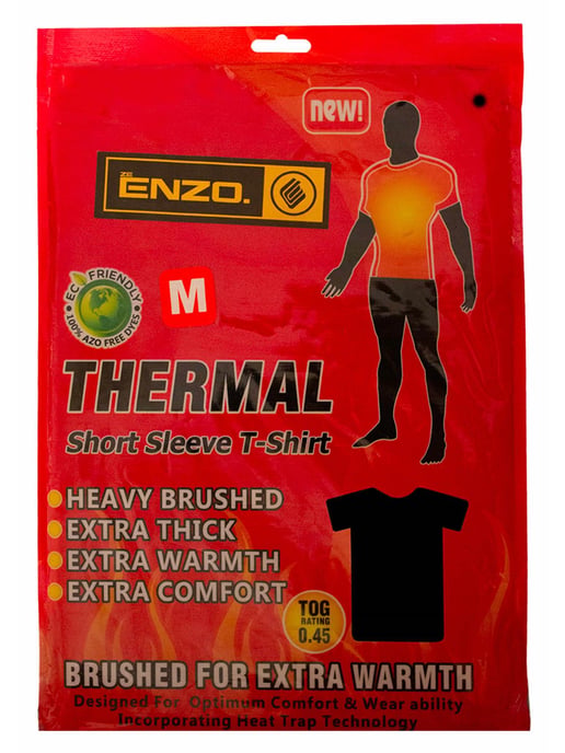 Enzo | Mens Thermal Set Kurzarm Oberteil & Unterteil - Image 4