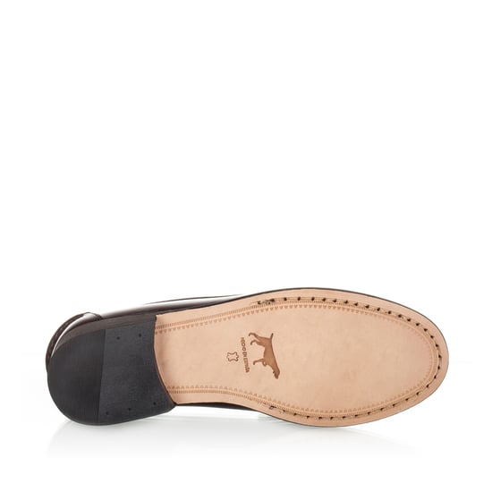 Men's Leather Moccasins Elegant And Comfortable Classic Shoes in Burgundy