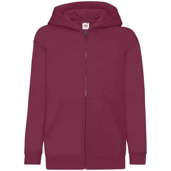 Fruit of the Loom - Sweatshirt, mit Kapuze für Kinder (Burgunder) - Image 2