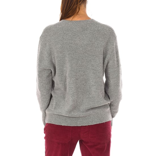 DOUCLE CW wool sweater long sleeve and round neck GA4FO1 woman