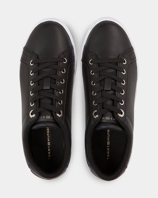 Tommy Hilfiger Golden HW Damen Court Sneakers - Image 3