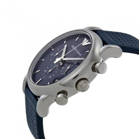 Emporio Armani AR1736 Blauer Chronograph Herrenuhr - Image 3