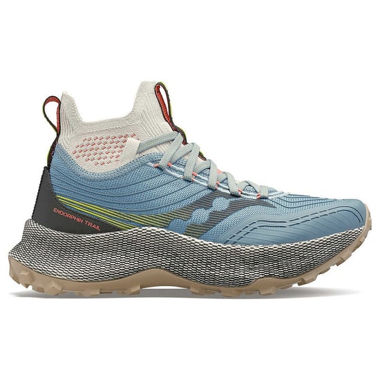 Saucony Endorphin Trial Mid Runshield Womens Blue Trainers