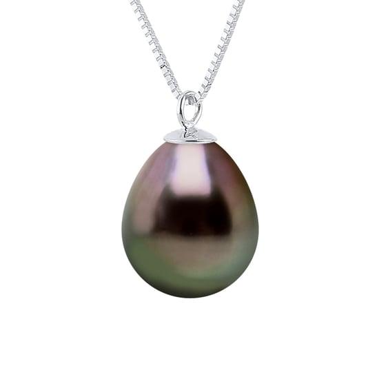 DIADEMA - Necklace - Tahitian Pearl - in White Gold