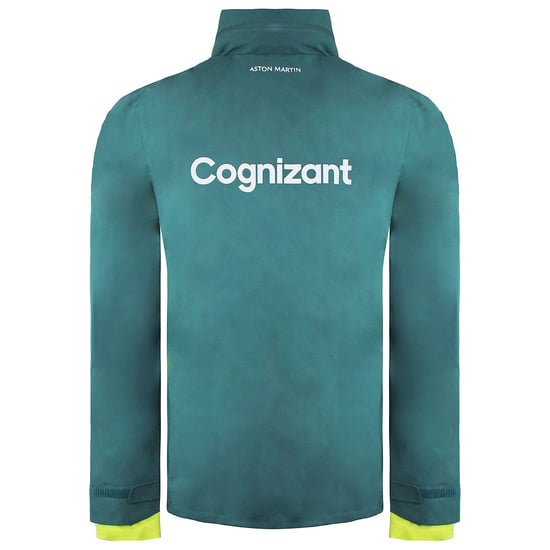 Aston Martin Cognizant F1 Offizielles Team Grüne Herrenjacke - Image 2