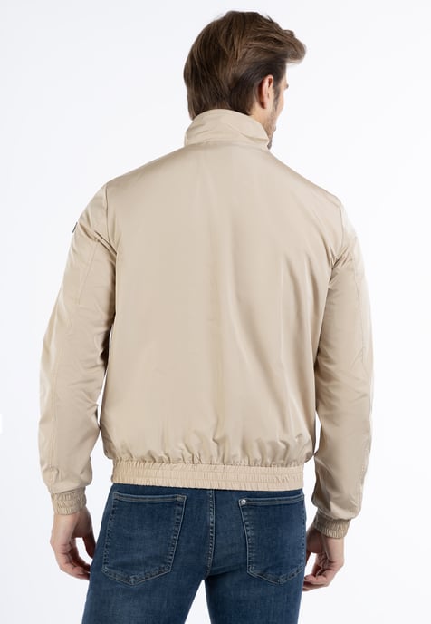 Dreimaster Übergangsjacke - recyceltes Material Herren Beige - Image 4