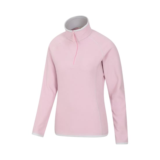 Mountain Warehouse - "Montana" Fleece-Oberteil mit halbem Reißverschluss für Damen (Pink) - Image 5